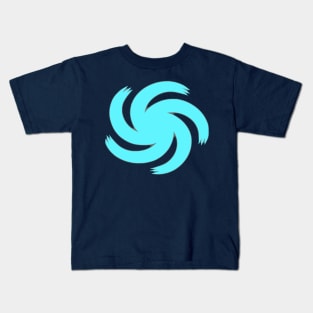 SPORE - Logo Neon Blue Kids T-Shirt